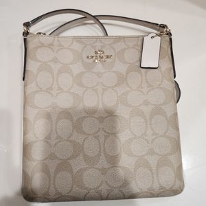 Coach Cream Crossbody Bag